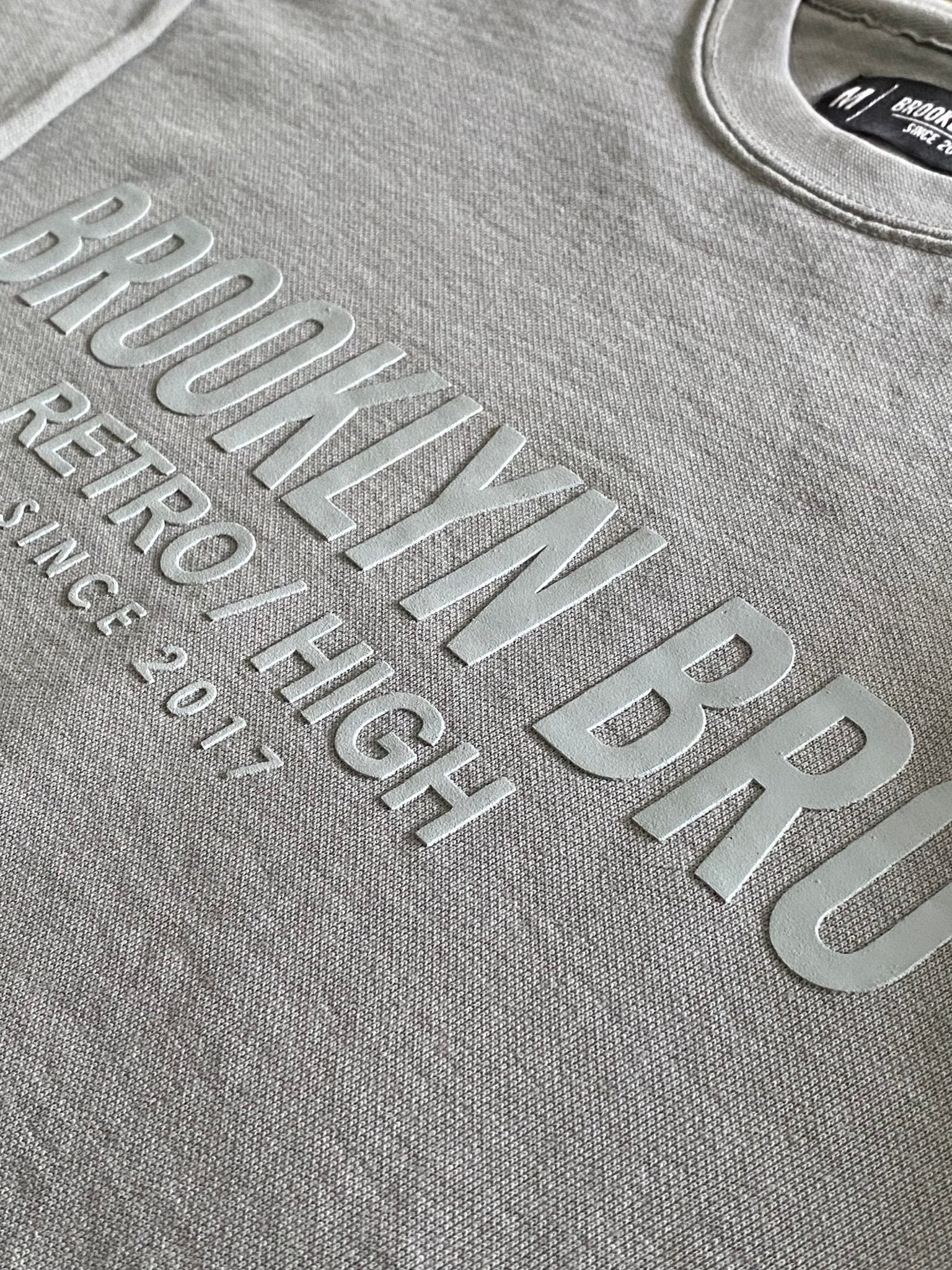 Buzo gris RETRO/HIGH -Street - BROOKLYN BRO -