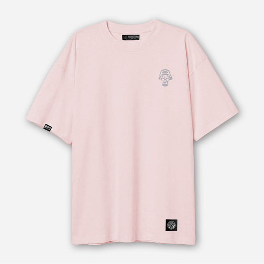 T Shirt Rosa Clásica Logo Bordado - BROOKLYN BRO -